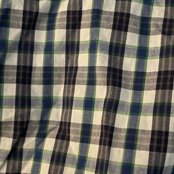 PERRY ELLIS LONG SLEEVE MENS MEDIUM DRESS SHIRT - Picture 12 of 15